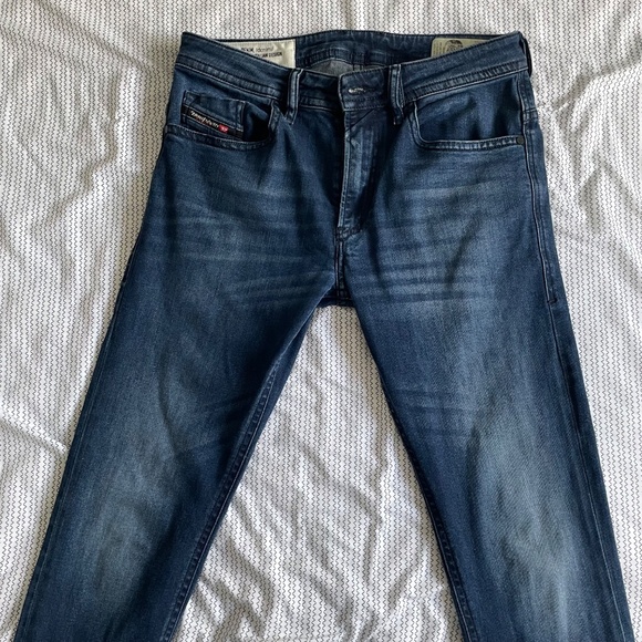 Diesel Thommer Men's Slim-Skinny Jeans W30 x L32 087AS (Blue) - Picture 4 of 15